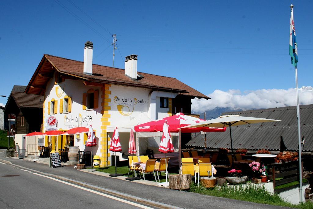 B&B Café de la Poste Agettes Exterior foto